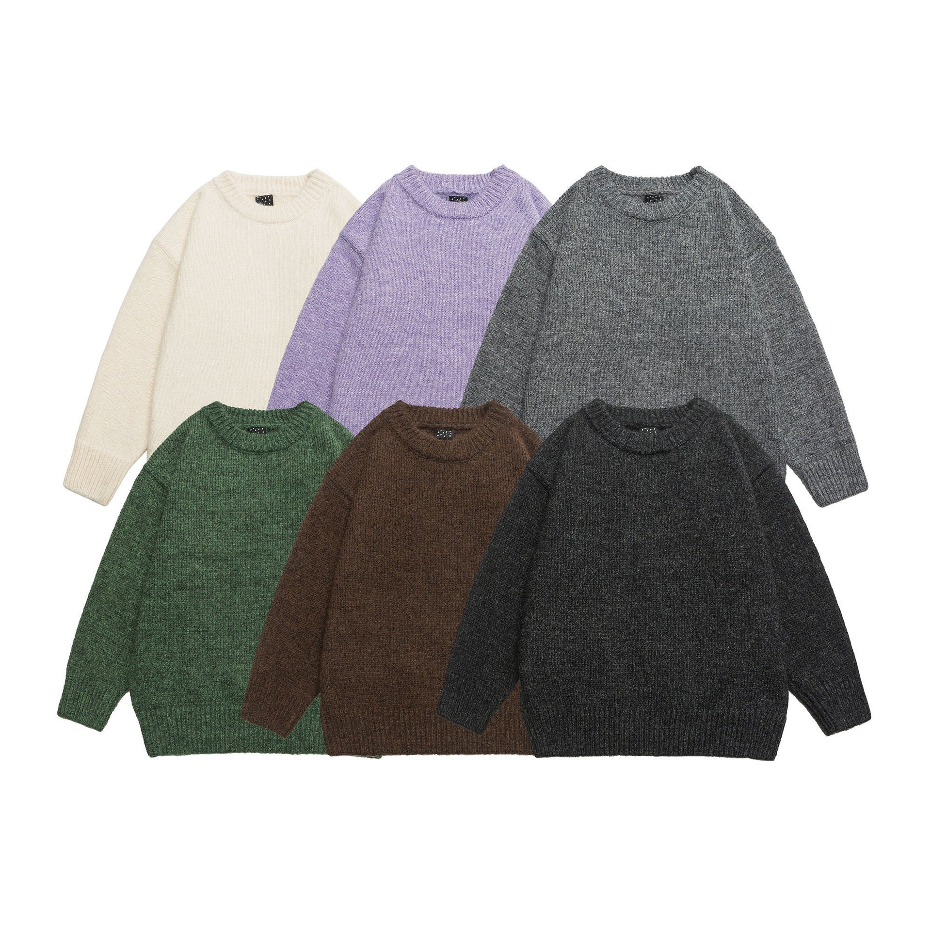 Klassischer Herren Wollpullover mit Rundhalsausschnitt – Weiches, Warmes Material für Herbst und Winter, Vielseitig Kombinierbar 1