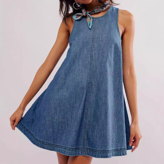 Melanie | Bequeme Denim-Kleid für Frauen