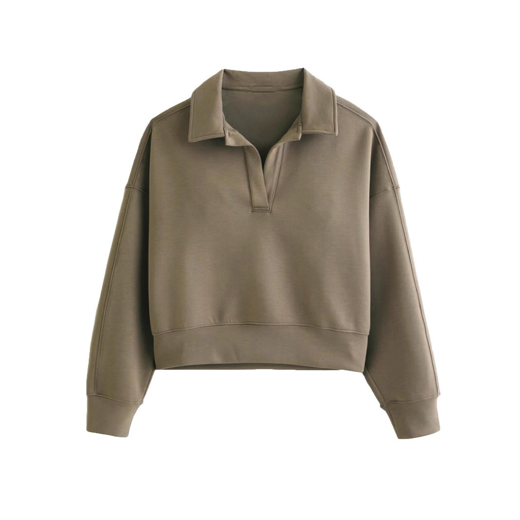 Damen Pullover mit Kragen 5