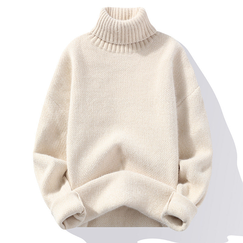 Herren Rollkragenpullover Strick 5