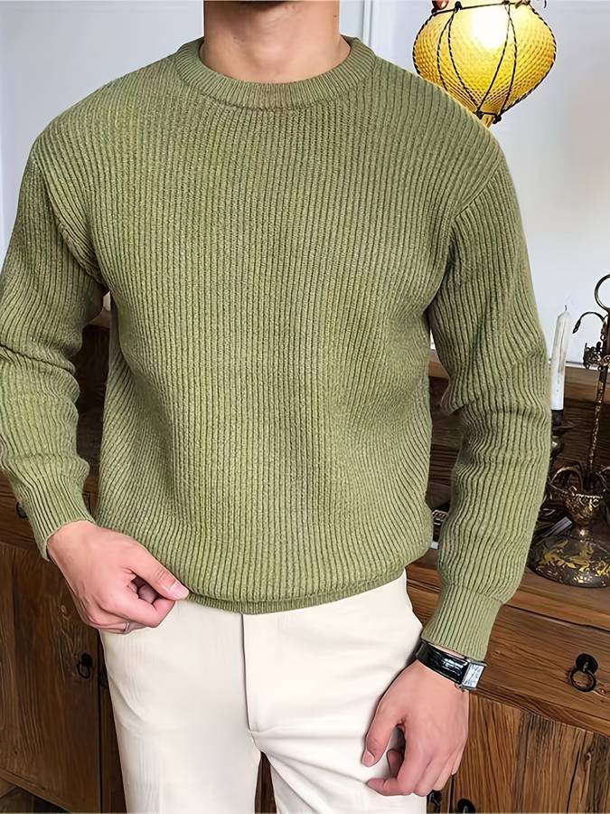 Wesley | Bequemer warmer Pullover für Männer