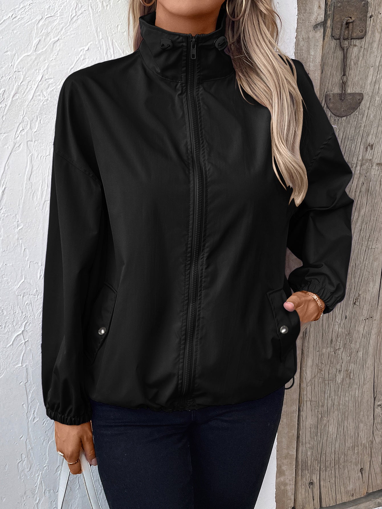 Womens Waterproof Clothing Outdoor Sports Leisure Raincoat Casual Coat Jacket Tops Women 2
