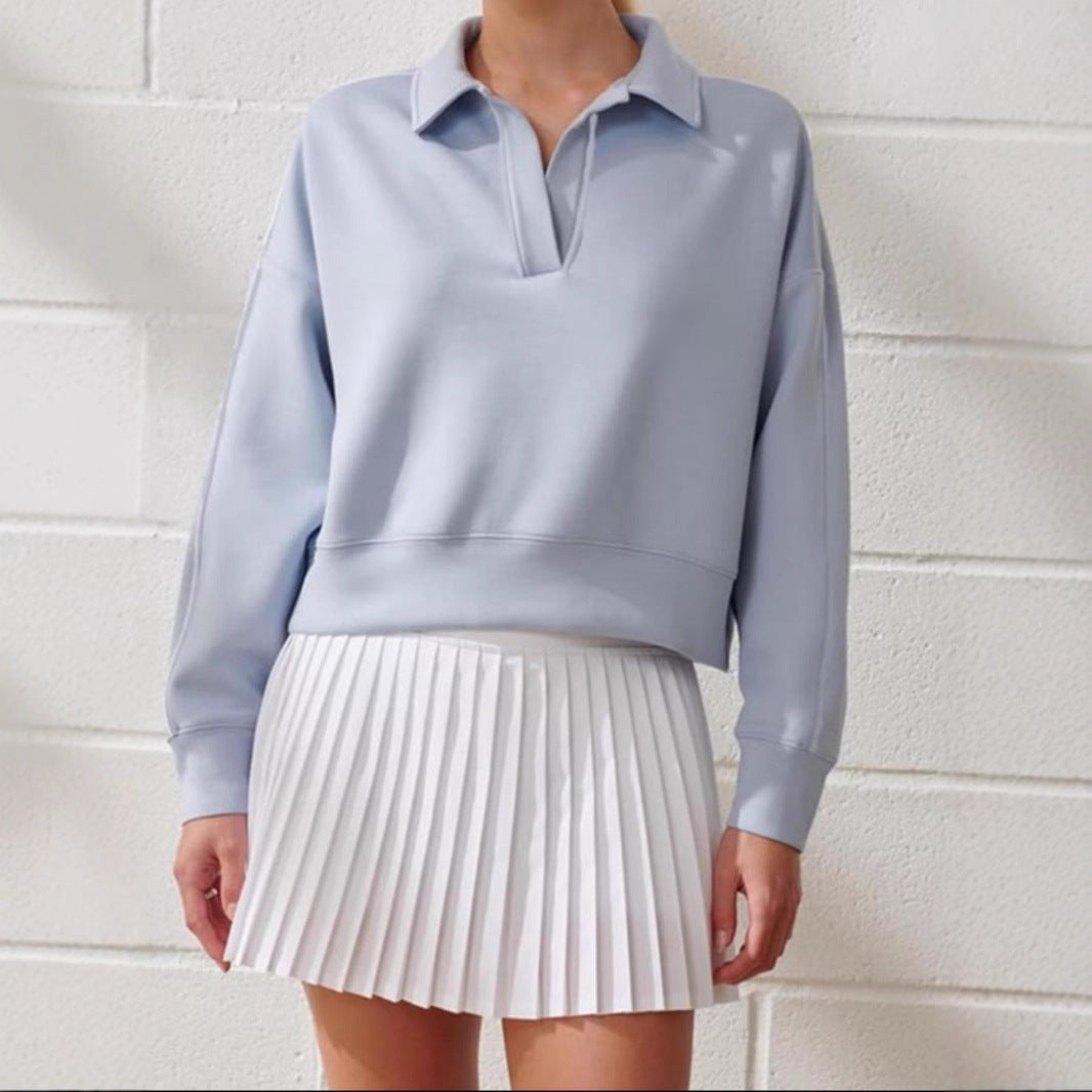 Damen Pullover mit Kragen 1