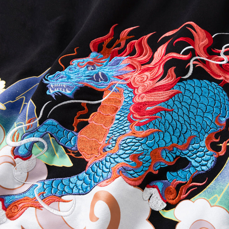 Unisex Hoodie mit Drachen-Print 3