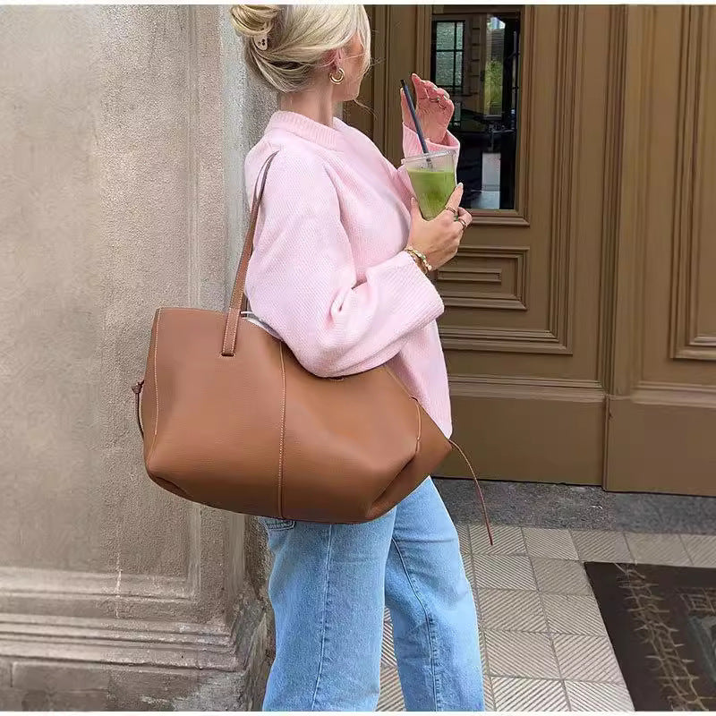 Sweet Crew Neck Pullover Sweater Winter Fashion Loose Long-sleeved Tops For Women Clothing 4