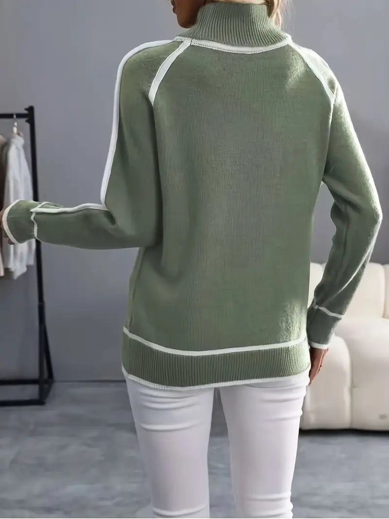 Akhi | Warmer Rollkragenpullover für Frauen