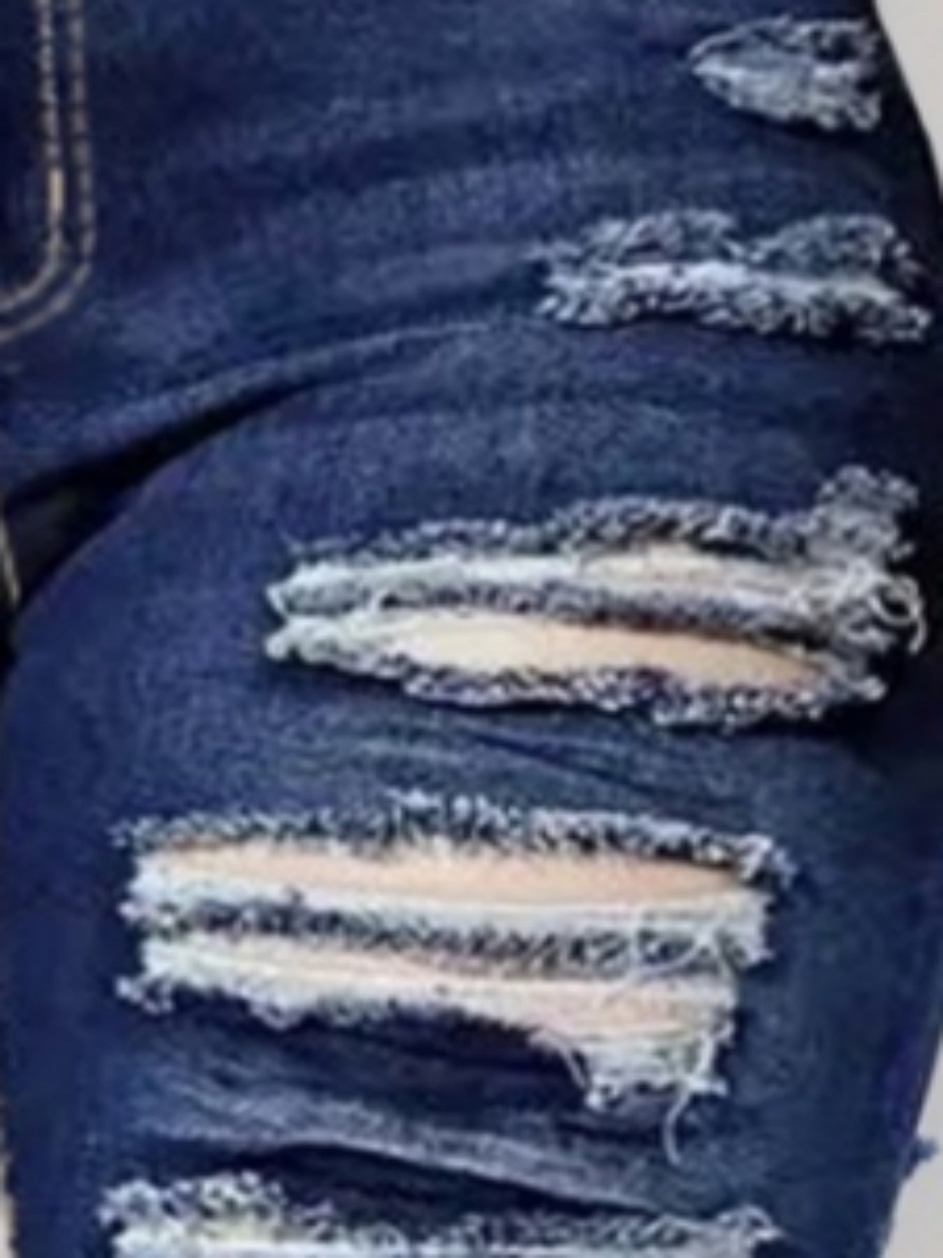 2025 Womens Ripped Tight Cropped Pants, New High Stretch Jeans, Fashionable And Versatile Street Style, Slim Fit Design, Womens Jeans And Clothing 7