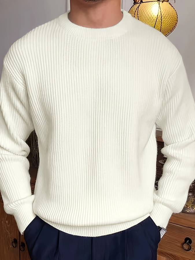 Wesley | Bequemer warmer Pullover für Männer