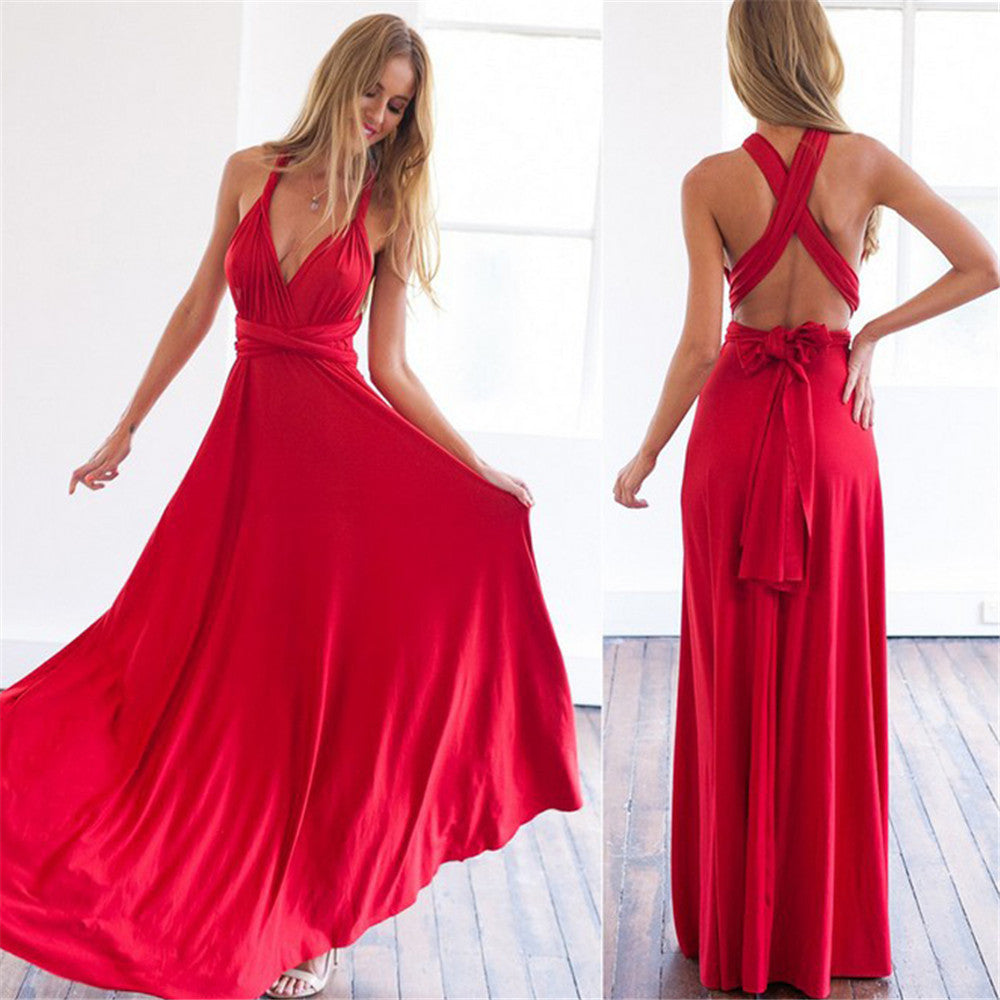 Variant image for Beatrix | Damen Wickelkleid für Sommer, Leichtes Sommerkleid, Elegant und Bequem-29