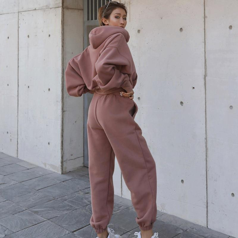 Conjunto cómodo de ropa holgada para mujer