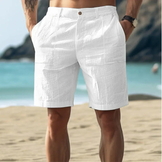 Max | Bequeme Leinenshorts für Männer, Atmungsaktiv und Modern