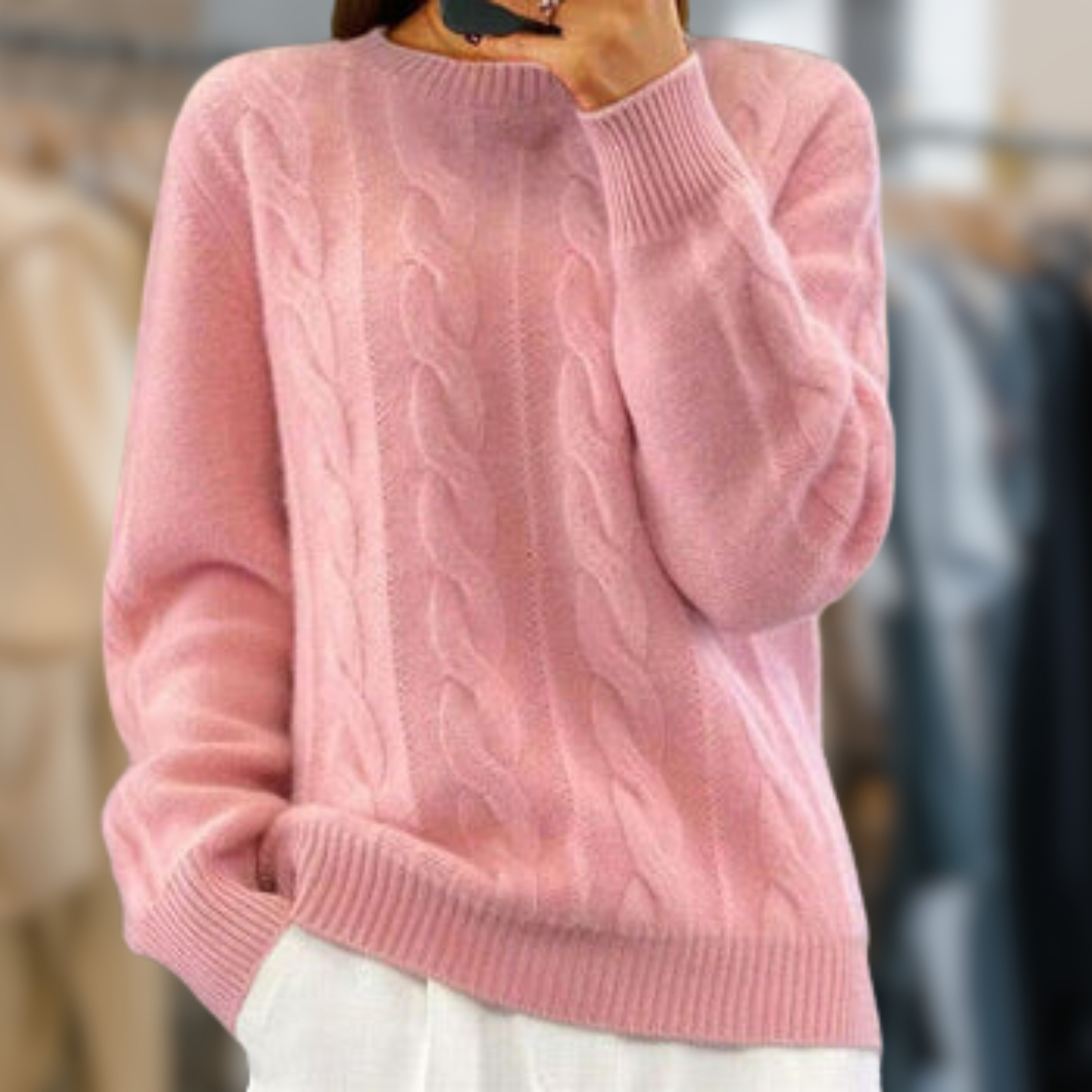 Malti | Trendig Weicher Strickpullover für Frauen