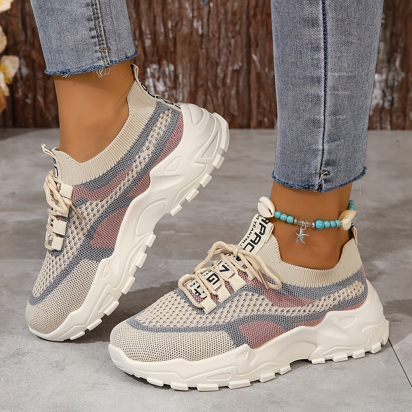 Atmungsaktive schuhe Damen aus Mesh