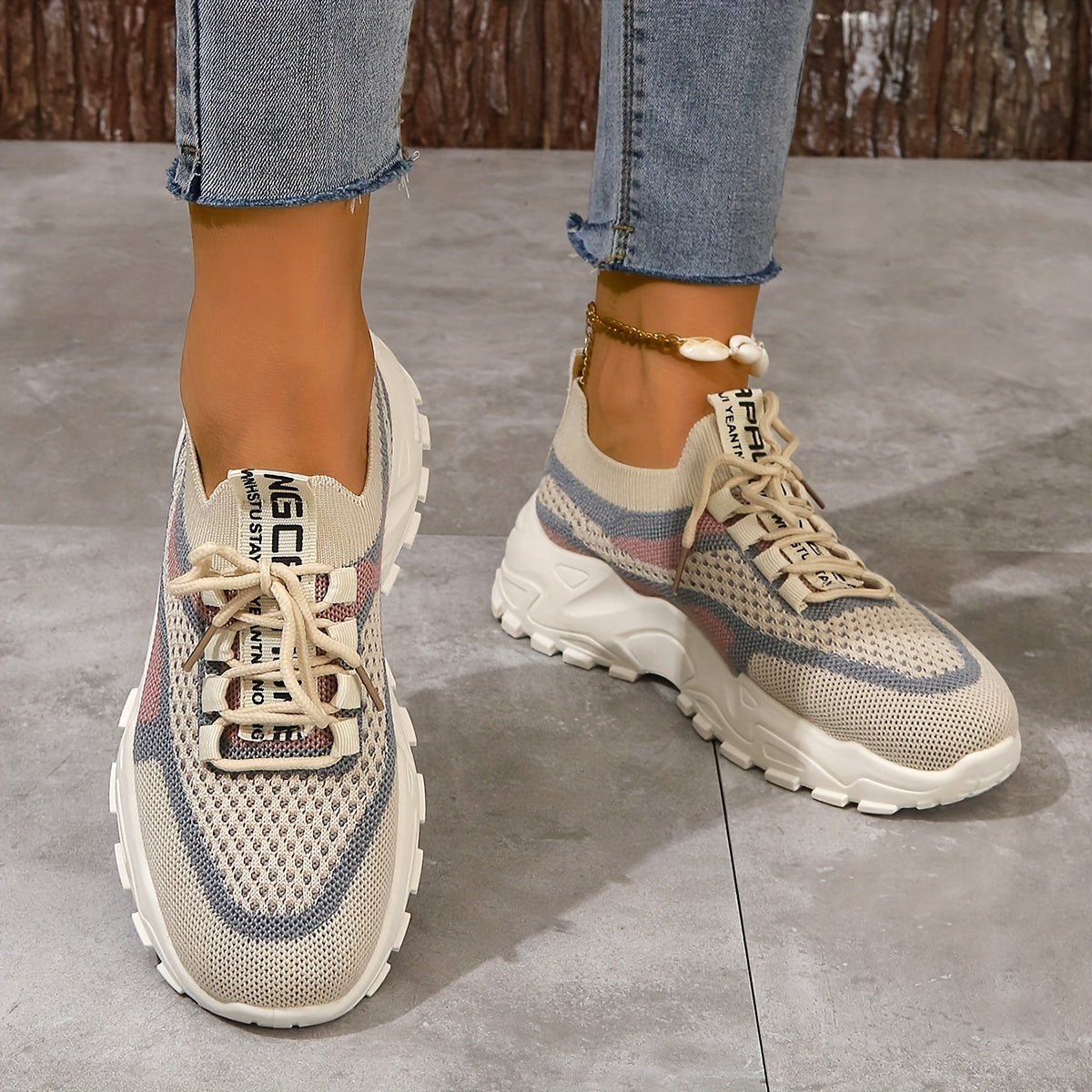 Atmungsaktive schuhe Damen aus Mesh