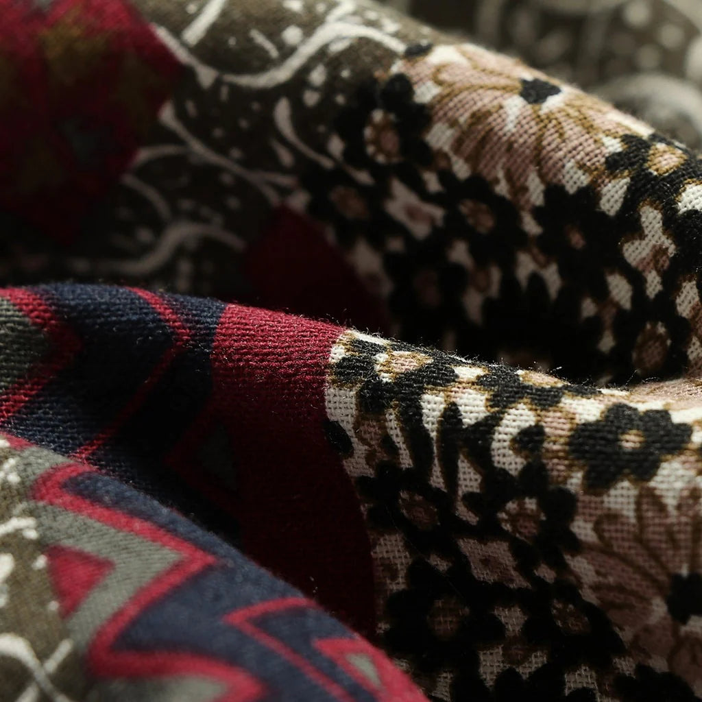 Patchwork Mantel