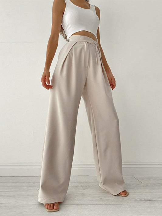 Clara | Elegante High-Waist Palazzo Hosen für Damen