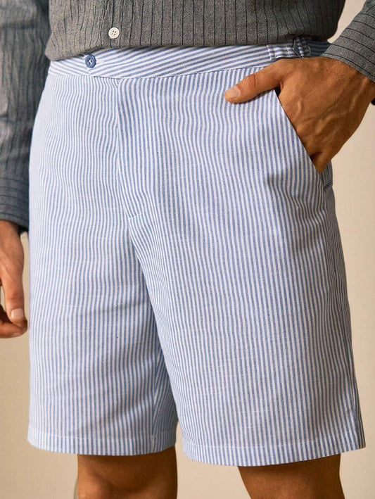Baumwoll-Leinen Freizeit Shorts für den Sommer