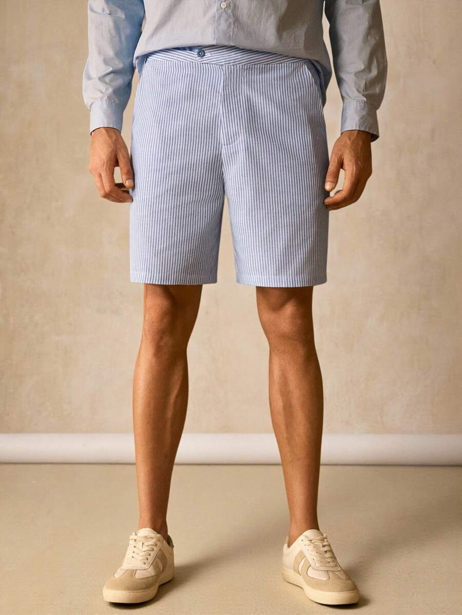 Baumwoll-Leinen Freizeit Shorts für den Sommer
