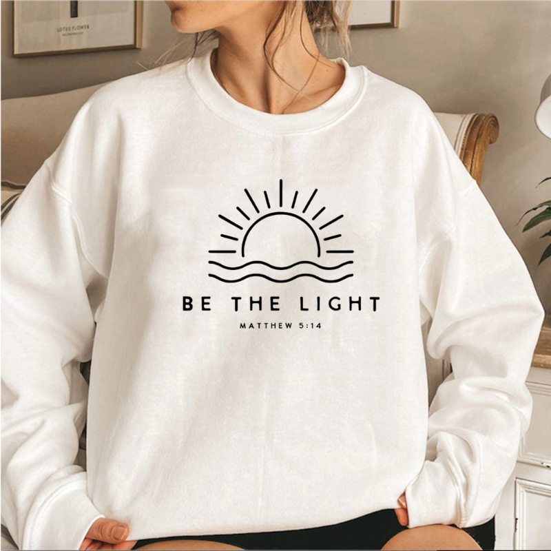 Be The Light Sweatshirt für Frauen