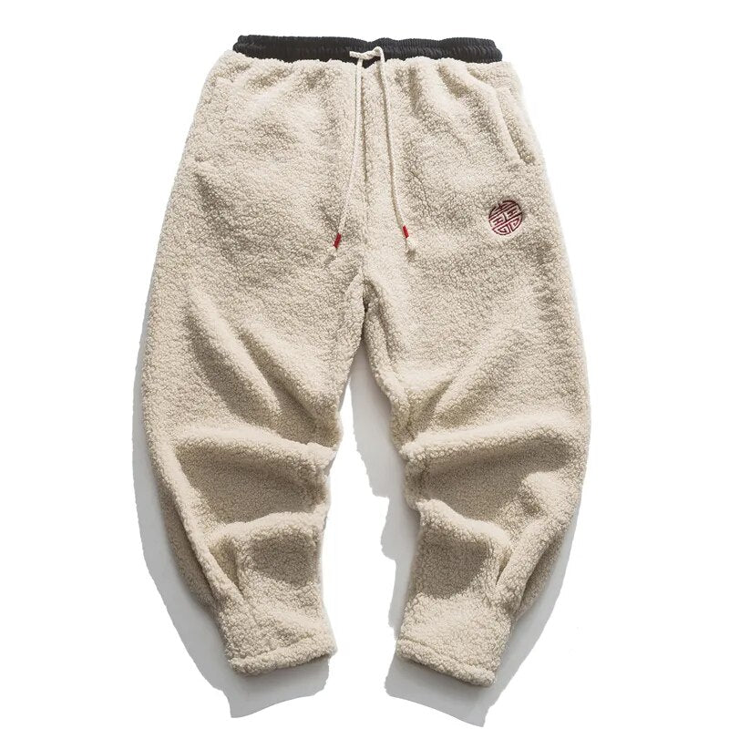Bequeme Fleece Jogginghose Herren