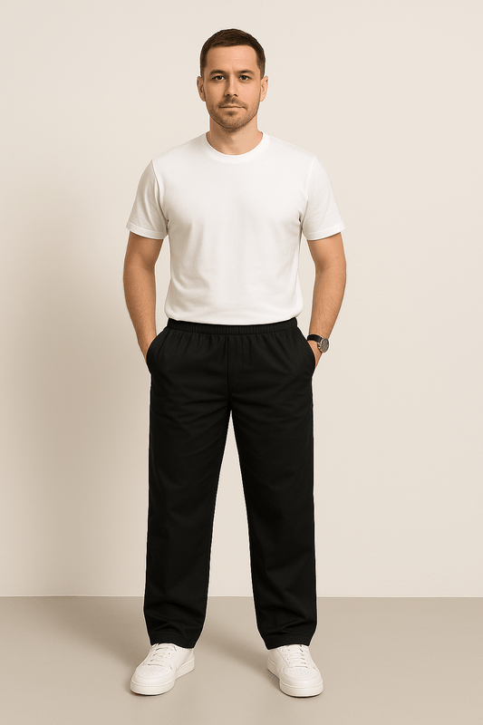 Bequeme Freizeithose mit Elastischem Bund