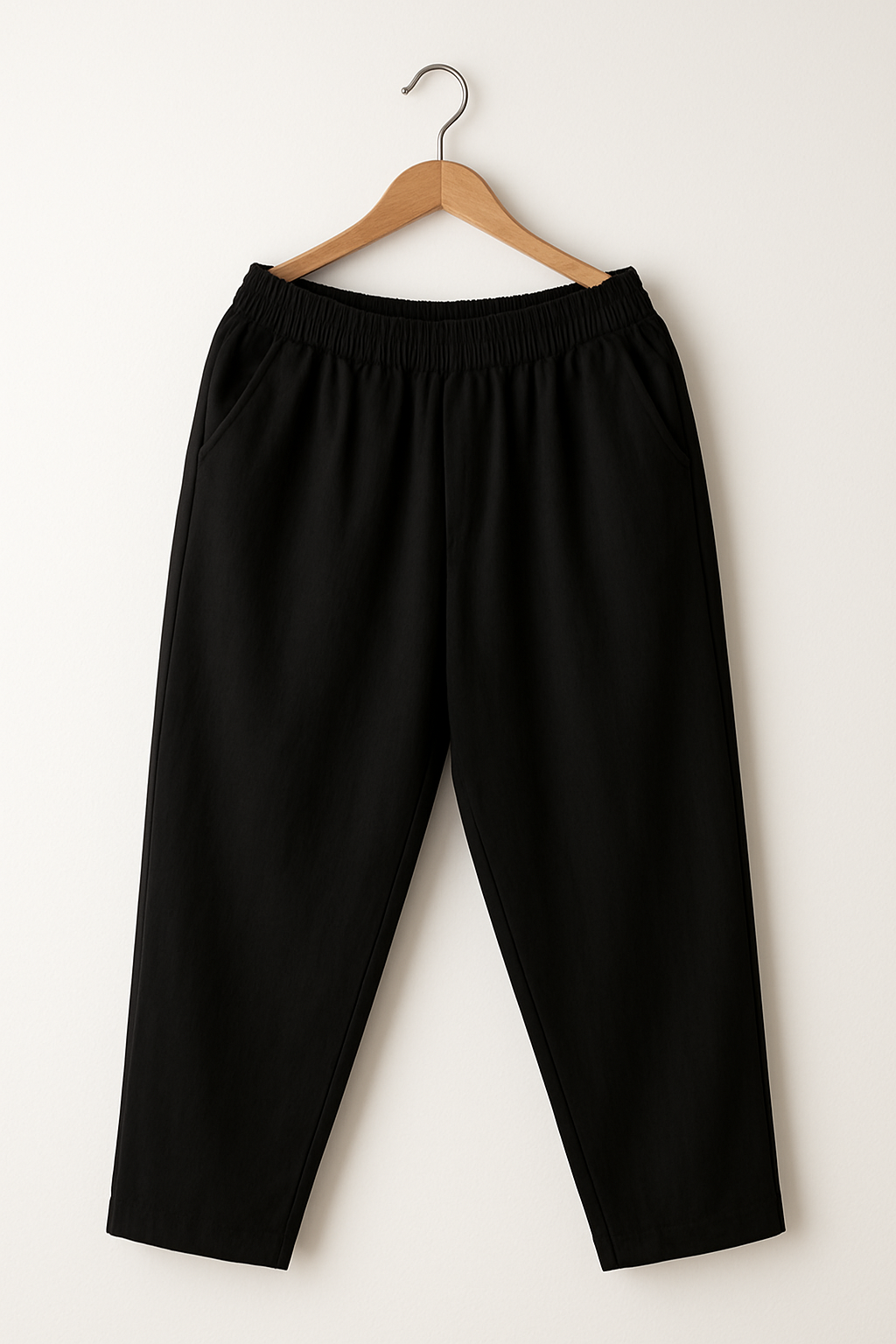 Bequeme Freizeithose mit Elastischem Bund und Seitentaschen