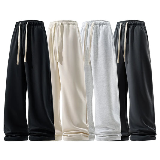 Bequeme Herren Sweatpants mit weitem Bein