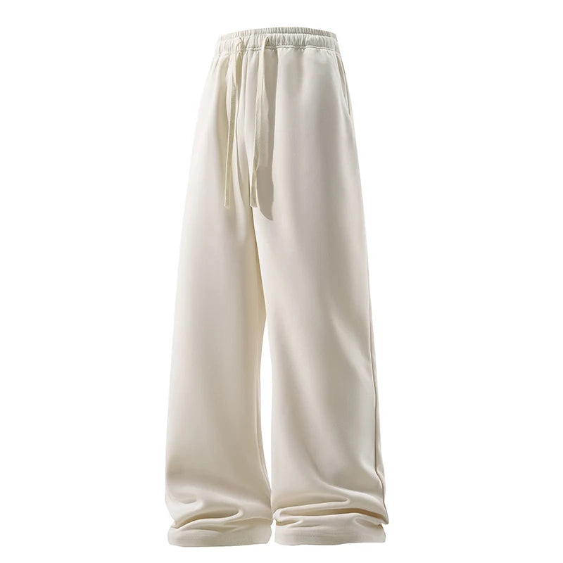 Bequeme Herren Sweatpants mit weitem Bein