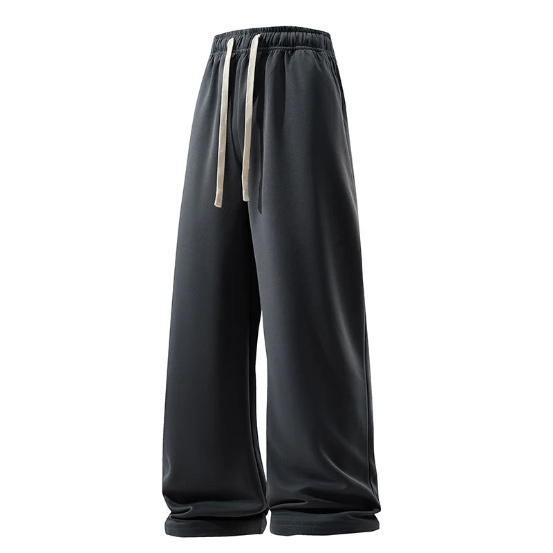 Bequeme Herren Sweatpants mit weitem Bein