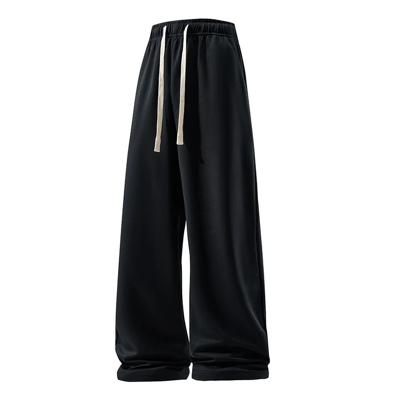 Bequeme Herren Sweatpants mit weitem Bein