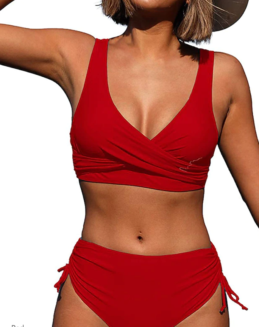 Variant image for Damen Bikini Schwarz Größe M Polyester - Trendiges Bademode für Strand und Pool-7