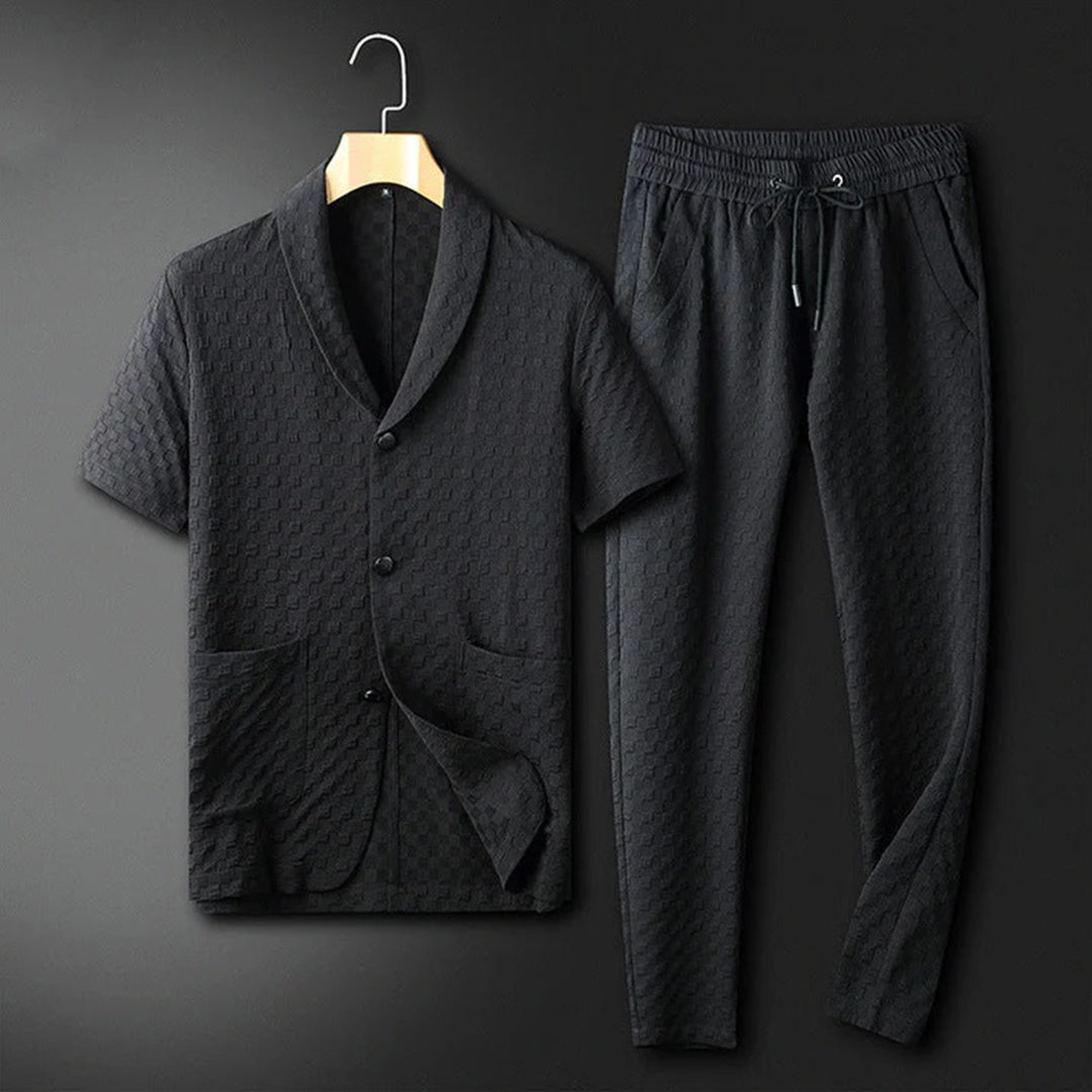 Variant image for Herren Sommer Set Blau Größe M Polyester-7