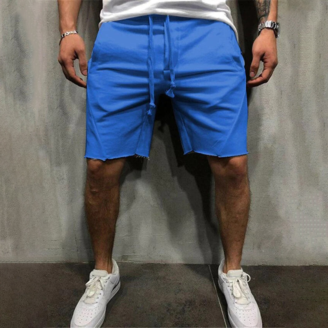 Variant image for Herren Shorts Blau Größe M Polyester - Kurze Hosen für Herren, Atmungsaktive Freizeit- und Sportbekleidung-13