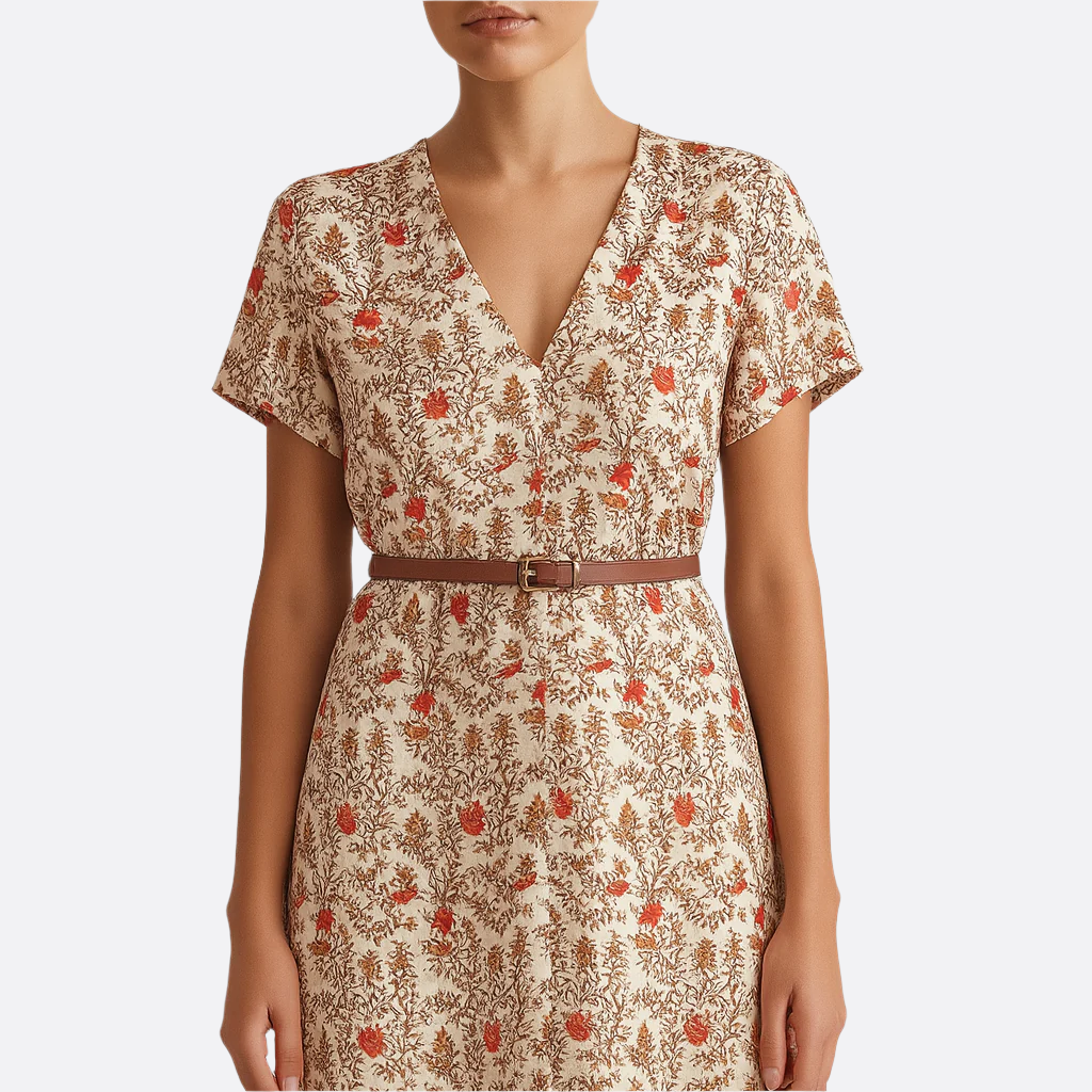 Boho Kleid aus leichter Baumwolle