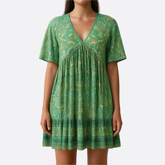 Boho Swing Kleid für Damen