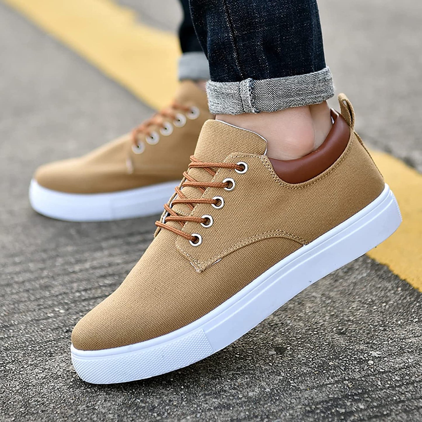 Max | Sneakers bianchi da uomo per comfort e stile