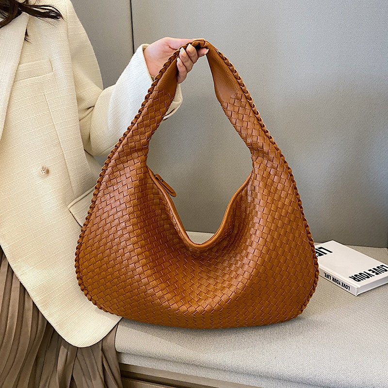 Variant image for Margo | Elegante Umhängetasche Damen aus Gewebtem Material-3