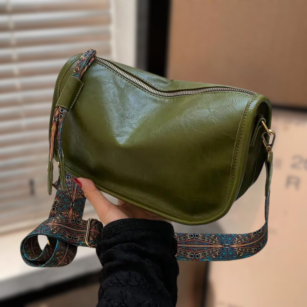 Variant image for Damentasche Crossbody Schwarz Größe M Leder – Elegante Handtasche Damen für Alltag und besondere Anlässe-4