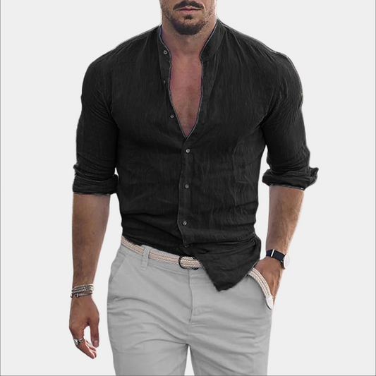 Adam | Leinen Casual Hemden für Herren