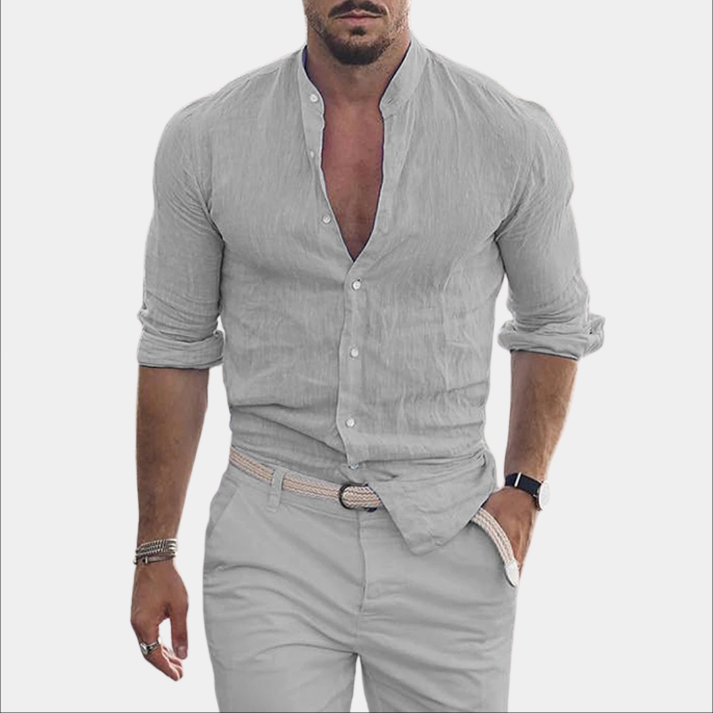Adam | Leinen Casual Hemden für Herren