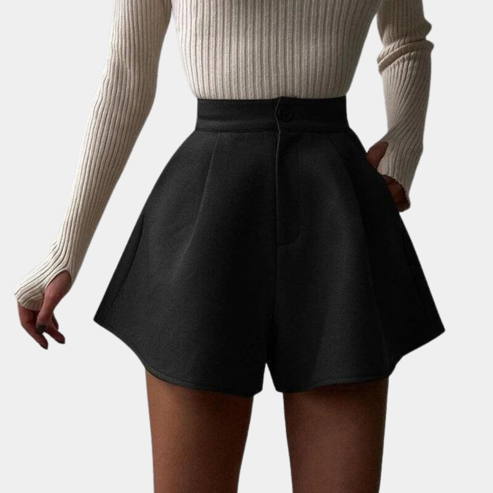Variant image for Kurze Hosen Damen Schwarz Größe M Baumwolle-4