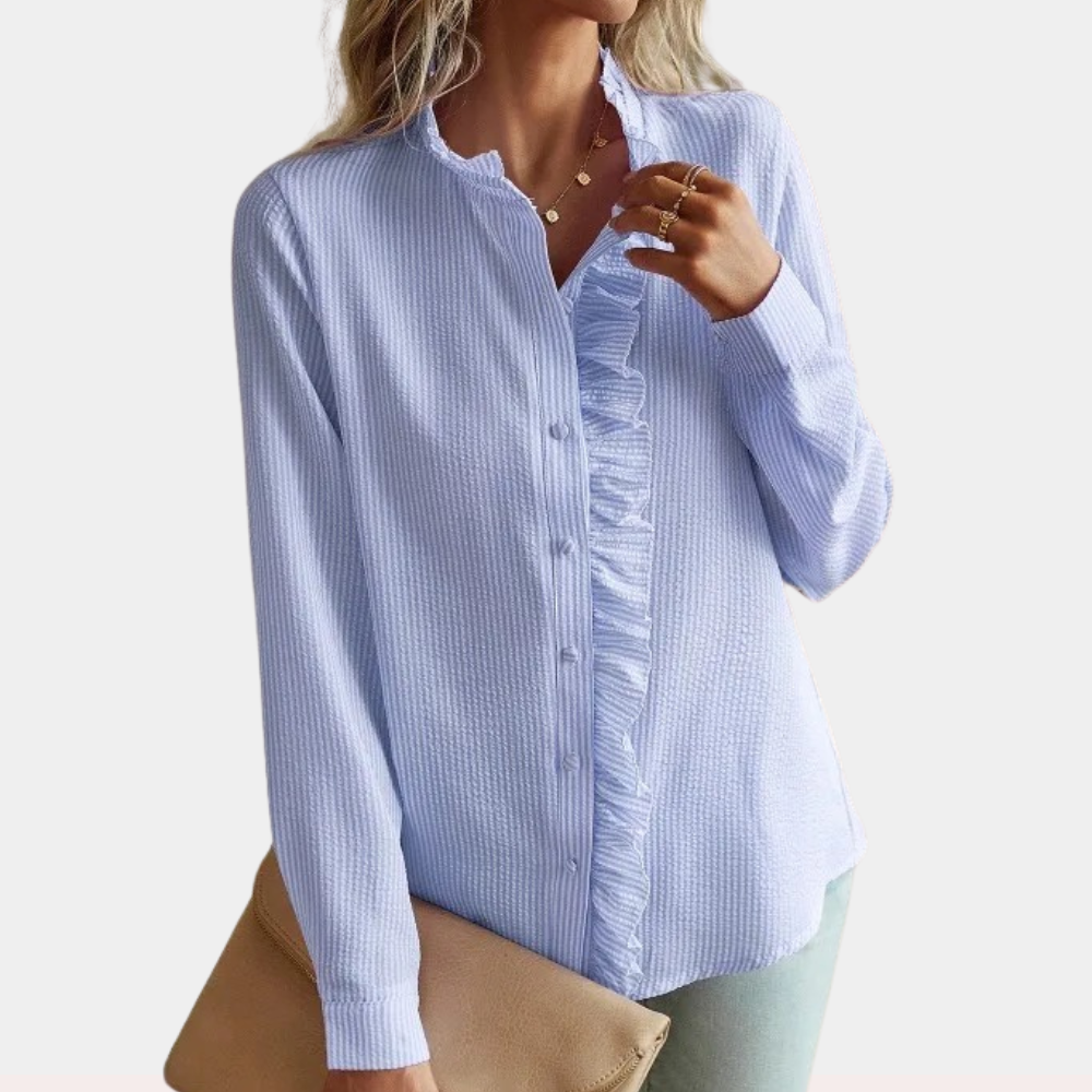 Emilia | Elegante Damen Bluse Gestreift