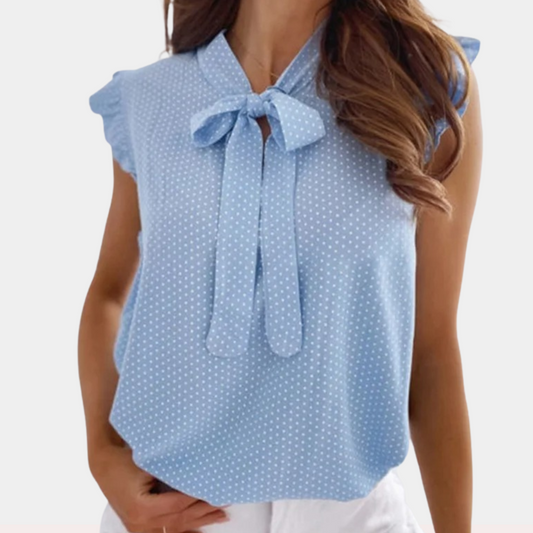Emma | Damen Bluse Mit Schnur Elegant