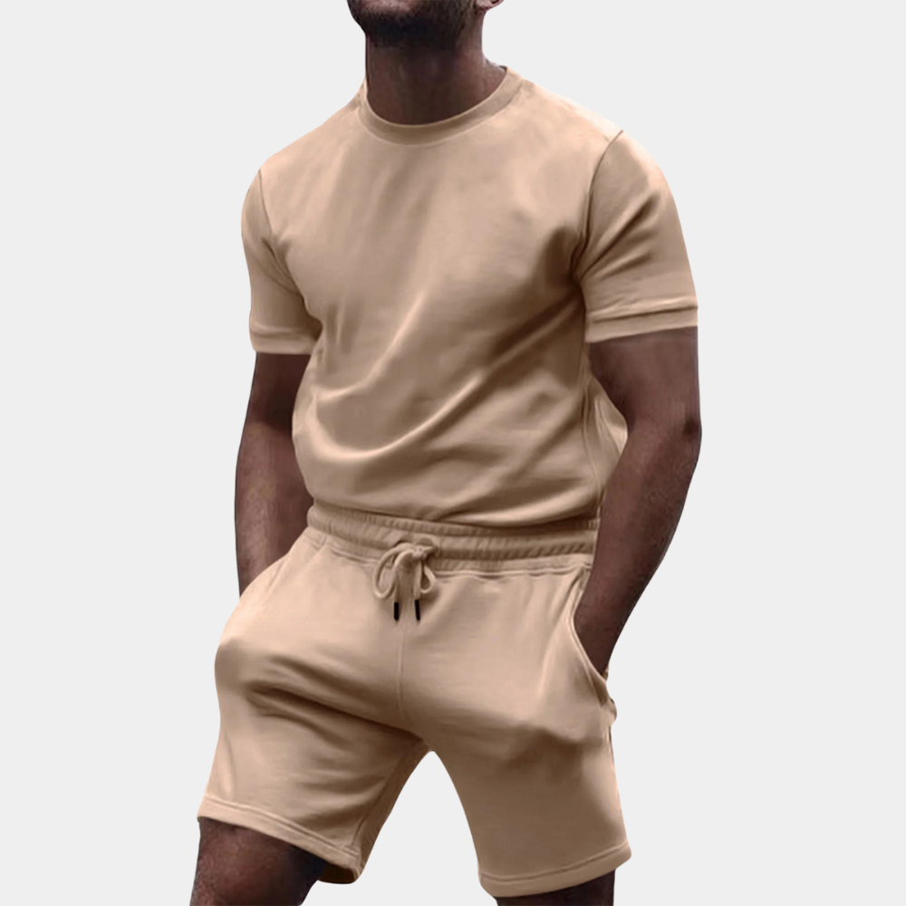 Variant image for Herren Casual Set Grau Größe M Baumwolle-11