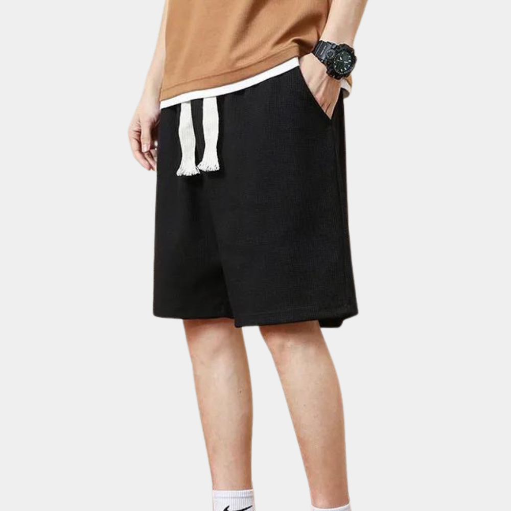 Variant image for Herren Shorts Schwarz Größe M-4XL Leicht Atmungsaktiv-7