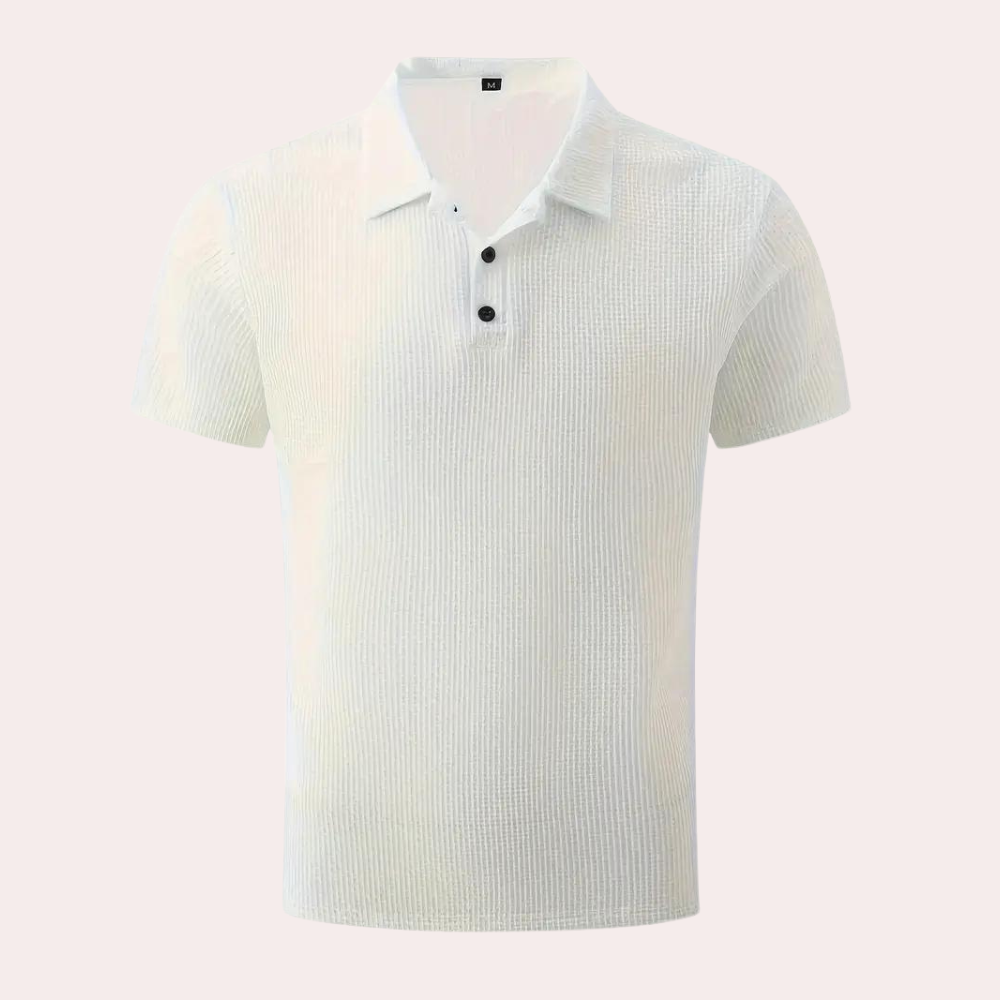 Variant image for Herren Poloshirt Blau Größe M Polyester Atmungsaktiv-1