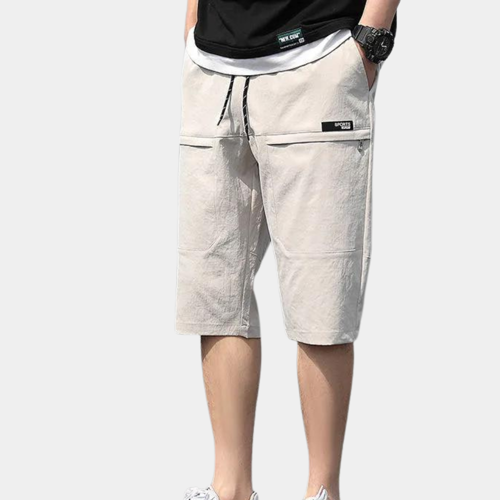 Variant image for Herren Cargoshorts Beige Größe M Baumwolle - Kurze Hosen für Herren-6
