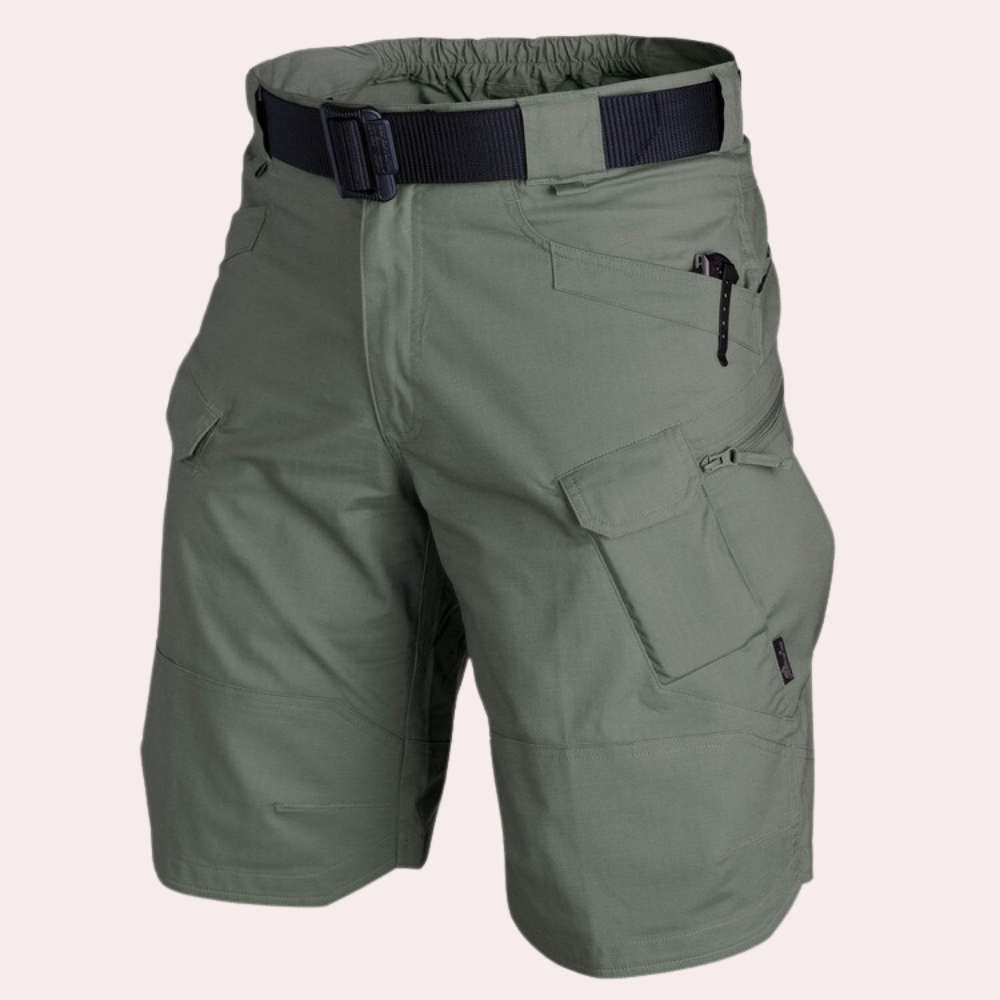 Variant image for Herren Cargo Shorts Beige Größe M Baumwolle Polyester-6