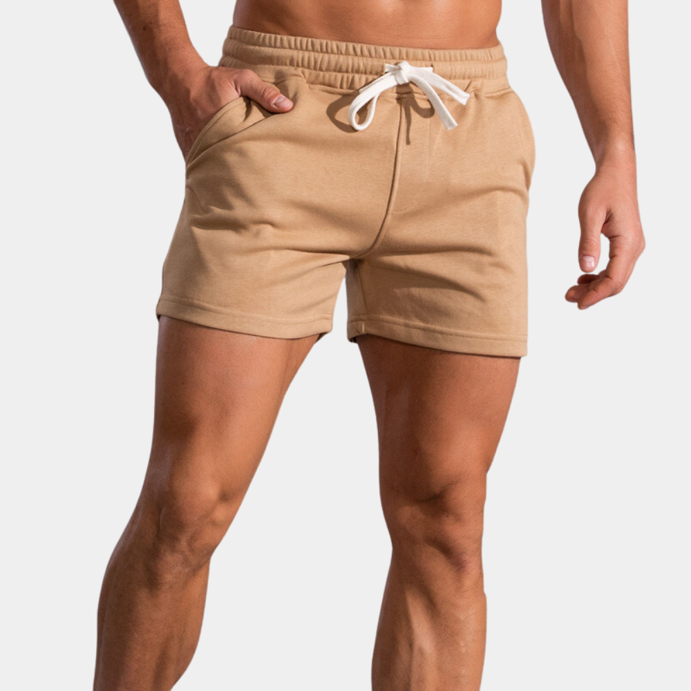 Variant image for Herren Shorts Beige Größe M Baumwolle - Kurze Hosen für Herren, Lässige Freizeitmode-16
