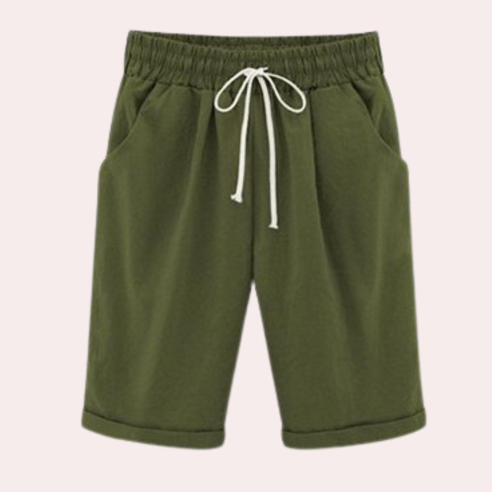 Sora | Pantaloncini da tempo libero in misto cotone
